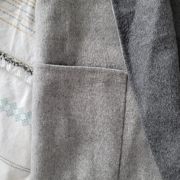 THEORY Authentic wool and cashmere fall coat jacket 2-faces - Picture 4 of 12